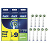 Miniatura prodotto Oral-B CrossAction Testine Di Ricambio Con Tecnologia CleanMaximiser, Confezione Da 9 Pezzi