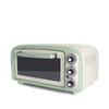Miniatura prodotto 979 Forno Elettrico di Design 18 Litri - Ideale per pizza da 30 cm - Doppio vetro - 1380 Watt - Acciaio Inox - Linea Vintage - Verde
