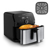 Miniatura prodotto EZ855D Friggitrice ad aria Easy Fry Mega Inox 7.5L