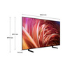 Miniatura prodotto Samsung TV OLED 4K 65” QE65S85DAEXZT Smart TV Wi-Fi Graphite Black 2024, Processore NQ4 AI GEN2, Self-illuminating pixels, Contour Design, Dolby Atmos