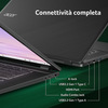 Miniatura prodotto Chromebook Plus 515 CB515-2H-34ZU Laptop con IA Google, 15.6" Full HD, Intel Core i3-1215U, 8GB DDR5-SDRAM, 256GB SSD, Wi-Fi 6E (802.11ax), ChromeOS, Grigio, con funzioni di intelligenza artificiale