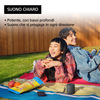 Miniatura prodotto Sony SRS-XB100 - Speaker Wireless Bluetooth, portatile, leggero, compatto, da esterno, da viaggio, resistente IP67 impermeabile e antipolvere, batteria da 16 ore, cinturino versatile, chiamate in vivavoce - Nero