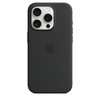 Miniatura prodotto Custodia MagSafe in silicone per iPhone 15 Pro - Nero