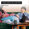 Miniatura prodotto Sony SRS-XB100 - Speaker Wireless Bluetooth, portatile, leggero, compatto, da esterno, da viaggio, resistente IP67 impermeabile e antipolvere, batteria da 16 ore, cinturino versatile, chiamate in vivavoce - Nero