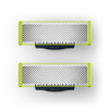 Miniatura prodotto Philips Norelco OneBlade Original Lama di Ricambio per Viso, confezione da 2 Lame QP220/50