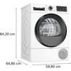 Miniatura prodotto WQG233D0IT Serie 6 Asciugatrice a pompa di calore 8 kg Classe A+++