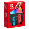 Miniatura prodotto Nintendo Switch (modello Oled) Rosso neon/Blu neon, schermo 7 pollici