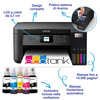 Miniatura prodotto EcoTank ET-2850 stampante multifunzione inkjet 3-in-1 A4, serbatoi ricaricabili alta capacità, 5 flaconi inclusi pari a 14000pag B/N 5200pag colore, Wi-FI Direct, USB