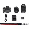Miniatura prodotto R100 + RF-S 18-45mm F4.5-6.3 IS STM + RF-S 55-200mm F5-7.1 IS STM Kit