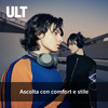 Miniatura prodotto Sony ULT WEAR - Cuffie Bluetooth Wireless con ULT POWER SOUND, bassi profondi, Noise Cancelling, ottima qualità delle chiamate, durata della batteria fino a 30 ore, IOS e Android