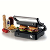 Miniatura prodotto 1934 MetalGrill 3in1, Griglia elettrica per grigliate miste, 2000W, 3 modalità di cottura, Piastre antiaderenti, Silver/Black