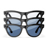 Miniatura prodotto Ray-Ban Meta Skyler, Nero lucido, Azzurro ceruleo Transitions®