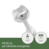 Miniatura prodotto Imetec frullatore a Immersione FrullaFacile, Gambo XL, Lame in Acciaio Inox, Funzionamento a Impulsi, Bicchiere Graduato da 700 ml BPA Free, 800 W