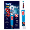 Miniatura prodotto Spazzolino Elettrico Ricaricabile Pro Kids con personaggi Marvel Spider-Man, 2 Testine, da 3 Anni In Su. 1 Spazzolino