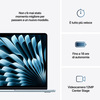 Miniatura prodotto MacBook Air 13'' M4 chip 10-core CPU 8-core GPU, 16GB, 256GB SSD - Celeste