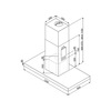 Miniatura prodotto Universale Cappa KI120XE Acciaio Inox