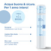 Miniatura prodotto BRITA Sistema filtrante mypure SLIM V-MF incl. 1x filtro (8000L) - sistema sottolavello per il tuo rubinetto per acqua buona e priva di batteri al 99,999%