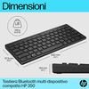 Miniatura prodotto Tastiera Bluetooth multi-dispositivo compatta HP 350