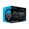 Miniatura prodotto Logitech G29 Driving Force Racing Wheel Volante da Corsa, Pedali Regolabili, Ritorno di Forza Reale, Comandi Cambio in Acciaio Inossidabile, Volante in Pelle, Presa EU, per PS5, PS4, PC, Mac - Nero
