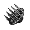 Miniatura prodotto Phon Power Ion: 2200 W, tecnologia ioni, ideale per tutti i tipi di styling, motore AC a lunga durata, componenti in ceramica per protezione dei capelli, 6 combinazioni di temperatura, 2 velocità, incluse 2 bocchette e 1 diffusore