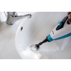 Miniatura prodotto 4175 Steam Mop Foldable 10 in 1, Scopa a Vapore Pieghevole, 1500 Watt, 10 funzioni in 1, Kit accessori, Capacità 350 cc, Bianco/Azzurro