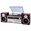 Miniatura prodotto GIRADISCHI STEREO DAB+ 25W WIRELESS USB SD AUX-IN CASSETTA ENCODING TREVI TT 1072 DAB LEGNO
