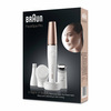 Miniatura prodotto Braun FaceSpa Pro SE911, Bellezza Viso Epilatore Tutto-In-Uno, Incluso Epilatore Per Il Viso Con Dieci Micro Fori, Testina Tonificante E Spazzola Di Pulizia, Ricaricabile Con 90 Minuti Di Uso Senza Fili
