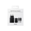 Miniatura prodotto Samsung Caricabatterie Super Fast Charging 45W EP-T4510, Porta USB-C (con Cavo), Nero