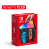 Miniatura prodotto Nintendo Switch (modello Oled) Rosso neon/Blu neon, schermo 7 pollici