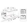 Miniatura prodotto Piano cottura a gas Hotpoint Ariston PCN 642 T/IX/HAR