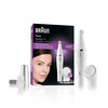 Miniatura prodotto Braun Face Spa Depilatore Donna Epilatore Viso, Accessori Inclusi, Con Spazzola Pulizia Viso, 100% impermeabile, Idea Regalo, 810 Bianco