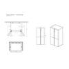 Miniatura prodotto Cube 90 Serie 5 HCR5919ENMB frigorifero 4 porte Libera installazione 528 L E Nero