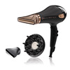 Miniatura prodotto Imetec Ceramic P5 3800, Asciugacapelli Professionale Per Capelli Morbidi e Luminosi, Tecnologia Ceramica, Potenza 2300 W, Ionizzatore, Diffusore e Convogliatore Ceramico