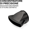 Miniatura prodotto Imetec B-Travel Asciugacapelli da viaggio, portatile e compatto, 1400 W, manico pieghevole, doppio voltaggio, concentratore di precisione, 2 combinazioni aria/temperatura, custodia da viaggio, idea regalo