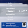 Miniatura prodotto WW11BB744DGES3 lavatrice a caricamento frontale Bespoke AI™ con Ecodosatore 11 kg Classe A 1400 giri/min, Porta nera + Panel nero