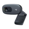 Miniatura prodotto Logitech C270 Webcam HD, HD 720p/30fps, Videochiamate HD Widescreen, Correzione Automatica ‎Luminosità, Microfono Riduzione del Rumore, Skype, FaceTime, Hangouts, ‎WebEx,PC/Mac/Tablet/Chromebook