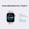 Miniatura prodotto WATCH FIT 4, cassa in alluminio e cinturino bianco. Fino a 10 giorni di autonomia e compatibile con iOS e Android.