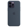 Miniatura prodotto Custodia MagSafe in silicone per iPhone 14 Pro Max - Blu tempesta