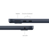 Miniatura prodotto MacBook Air 13": Chip Apple M2 con CPU 8-core e GPU 8‑core, 256GB SSD - Mezzanotte