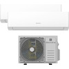 Miniatura prodotto Electroline Dualsplit 9000+12000BTu EDHE53D2 + IUD263HKAW + IUD353HKAW condizionatore fisso