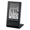 Miniatura prodotto Termometro LCD con igrometro "TH-100",orologio, calendario,fasi lunari,previsioni del tempo