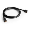 Miniatura prodotto Cavo HDMI M 90°/HDMI M, Hdmi High Speed with Ethernet, 1,5 metri, Ultra HD 4K , connettori dorati, sfuso 25 pzz