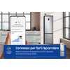 Miniatura prodotto Frigorifero Combinato Samsung EcoFlex AI 2m 390L RB38C774DSA