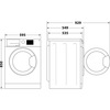 Miniatura prodotto Lavasciuga a libera installazione Indesit EWDE 861483 W IT N - EWDE 861483 W IT N