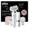 Miniatura prodotto Braun Silk-épil 9 Flex 9-360 3D, Epilatore Elettrico Donna Per Epilazione Semplice, Bianco/Rosa