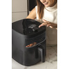 Miniatura prodotto HAF5TWA 011 6,5 L Indipendente 2000 W Friggitrice ad aria calda Nero