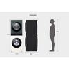 Miniatura prodotto WashTower WT1210EGF Colonna Bucato 12/10kg AI DD, Classe A-10%/A+++, Pannello unificato