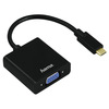 Miniatura prodotto Cavetto adattatore ingresso usb Type C / Uscita VGA, connettori dorati, Full HD, Nero, 3 stelle