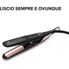 Miniatura prodotto Imetec B-Mini Piastra Mini da Borsa e da Viaggio, per Capelli corti, ciuffi e frange, Compatta, Leggera, Rivestimento in Ceramica, Temperatura 200°C, Multivoltaggio Automatico, Beauty Bag