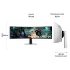 Miniatura prodotto Monitor Gaming Odyssey OLED G9 - G91SD da 49"